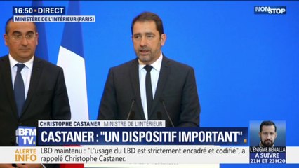 Christophe Castaner: "si la loi était respectée, tout simplement, il n'y aurait pas de blessés"