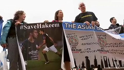 شاهد: احتجاجات في أستراليا ضد الترحيل المحتمل للاعب كرة قدم بحريني لاجئ من تايلاند