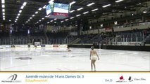 Championnats B de la section Québec - Patinage Canada 2019 / Juvénile moins de 14 ans Dames Gr.3