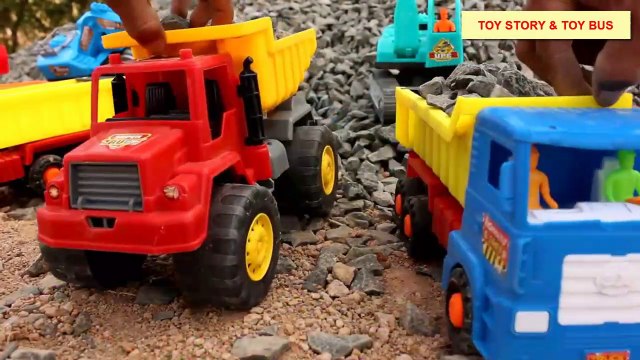 Toy Truck Videos for CHILDREN Construction Vehicles Toys for kids Fire Trucks, Dump Trucks, Excavator for Children