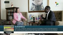 Embajadora de Vzla. en Sudáfrica denuncia intento golpista en su país