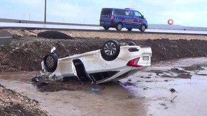 Şarampole Uçan Arabada Aynı Aileden 6 Kişi Yaralandı