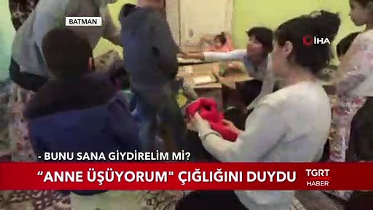 "Anne Üşüyorum" Çığlığını Duydu