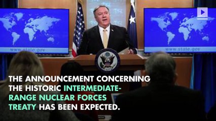 Pompeo Announces Suspension of US/Russia Nuclear Arms Treaty