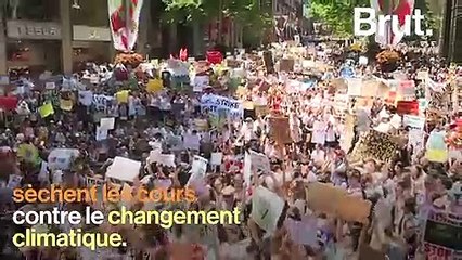 Des jeunes du monde entier sèchent les cours pour manifester contre le réchauffement de notre planète
