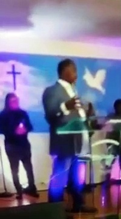 Pastor kicks a drag queen out of the church, saying "if you're a man, dress like a man, if you're a woman, dress like a woman... God is holding me accountable"