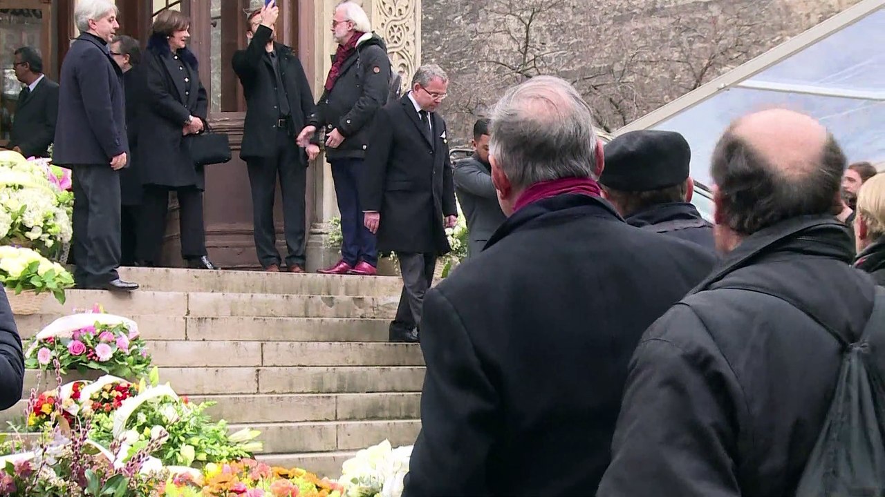 Obsèques du compositeur Michel Legrand à Paris