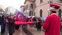 Doğu Türkistan'daki Çin Zulmü Elazığ'da Protesto Edildi