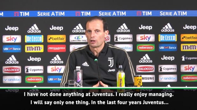 I've always believed Juventus can win the Champions League - Allegri