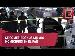 Semáforo Delictivo coloca al 2018 como el año más violento
