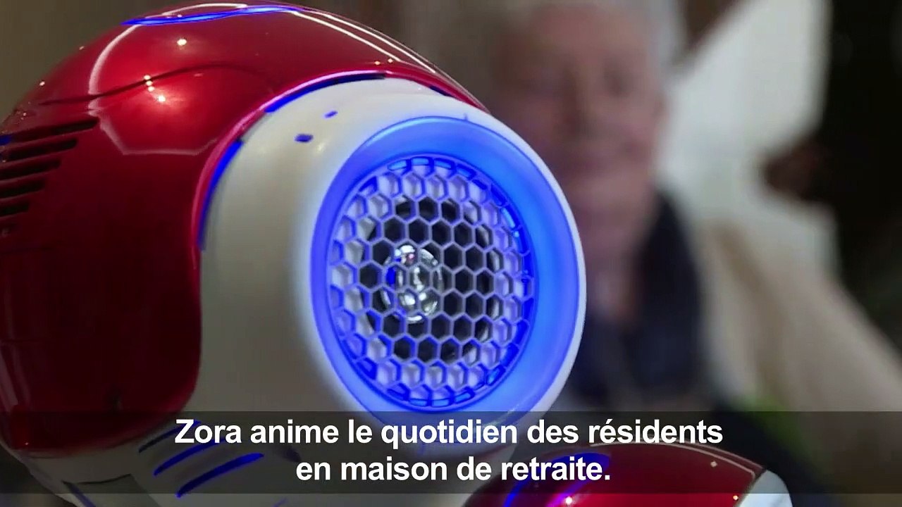Un robot animateur pour seniors en maison de retraite