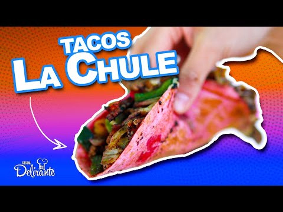 ¡TORTILLAS de COLORES y SABORES más DE 140 SALSAS! / TACOS "LA CHULE"