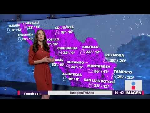 Frente frío 29 provocará bajas temperaturas | Noticias con Yuriria Siera