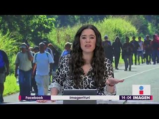 Download Video: Así avanza la Caravana Migrante en su camino hacia Estados Unidos | Noticias con Yuriria Sierra