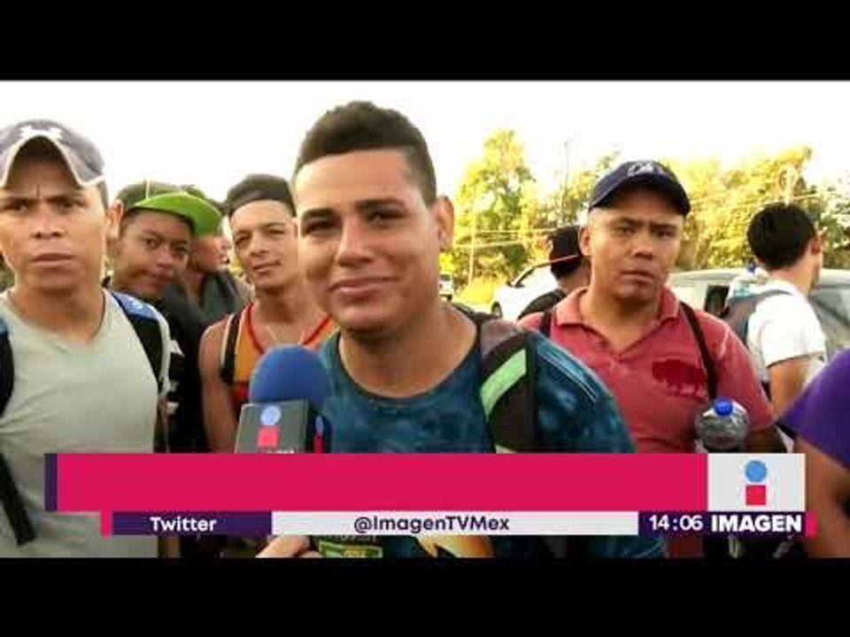 Paso a paso de la Caravana Migrante por México hasta Estados Unidos | Noticias con Yuriria Sierra