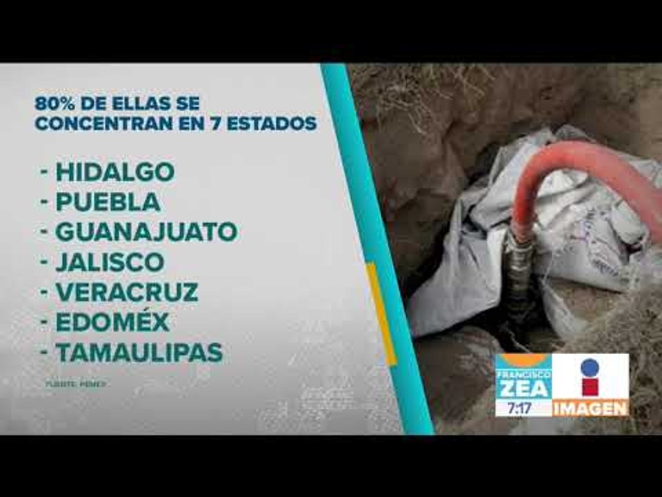 Pemex detectó más de 32 mil tomas clandestinas ¡en 37 meses! | Noticias con Francisco Zea