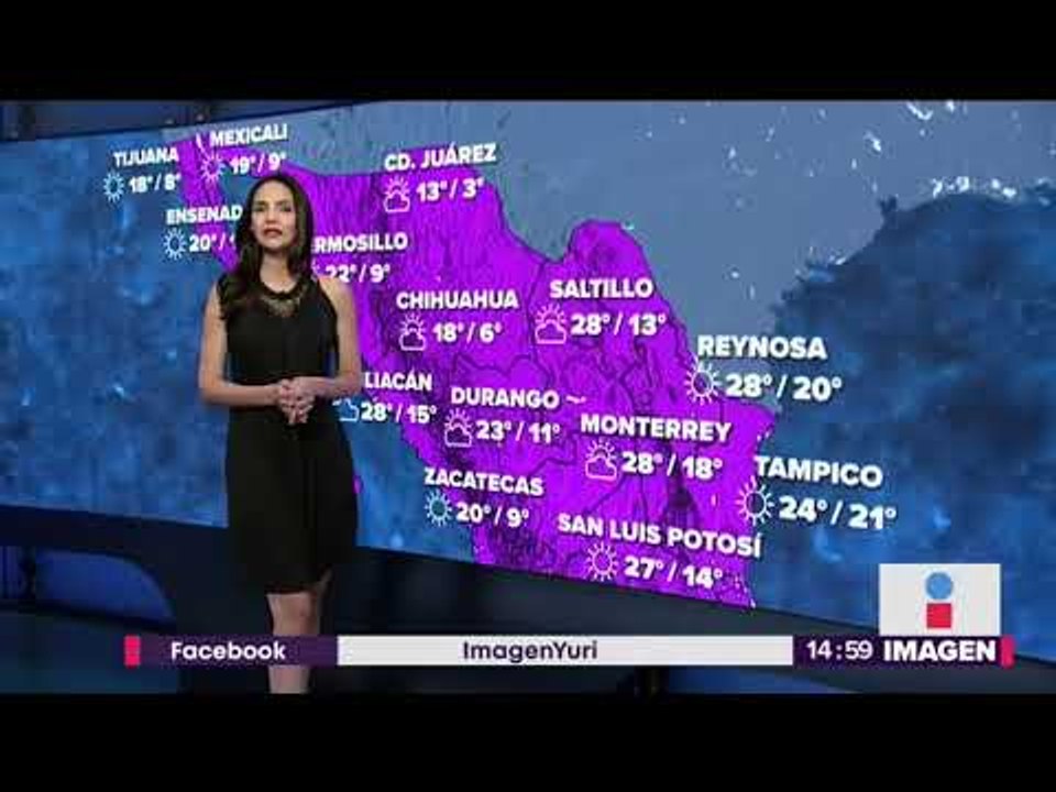 El frío no para en México; en estos estados hará más frío | Noticias con Yuriria Sierra