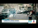 Ejército reprime con gases lacrimógenos a manifestantes en Venezuela | Noticias con Francisco Zea