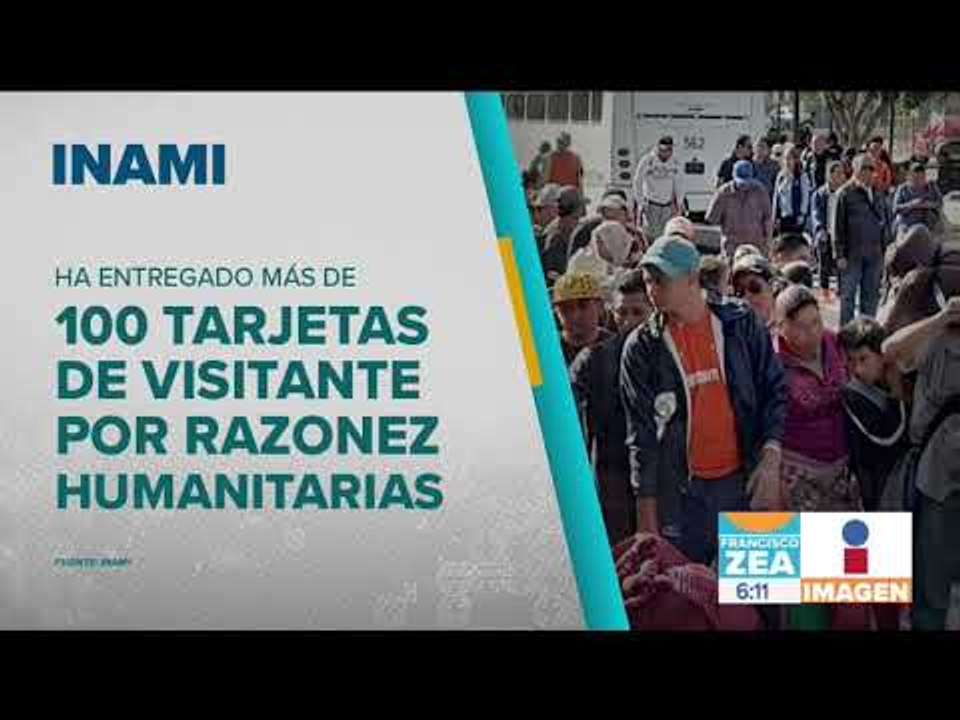 7 mil 450 migrantes han ingresado a México por la frontera sur del país | Noticias con Paco Zea