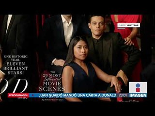 Yalitza Aparicio está en la portada de Vanity Fair con otras estrellas de Hollywood