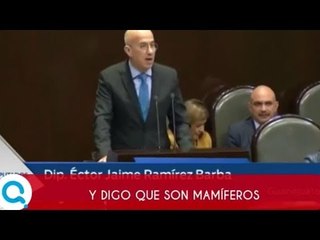Diputado se pone a dar clases de biología en la Cámara para insultar a compañeros | Qué Importa