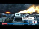 Incendio en corralón ¡Decenas de autos se queman! | Noticias con Ciro