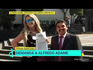 ¡Susan Quintana demanda por daño moral a Alfredo Adame! | De Primera Mano