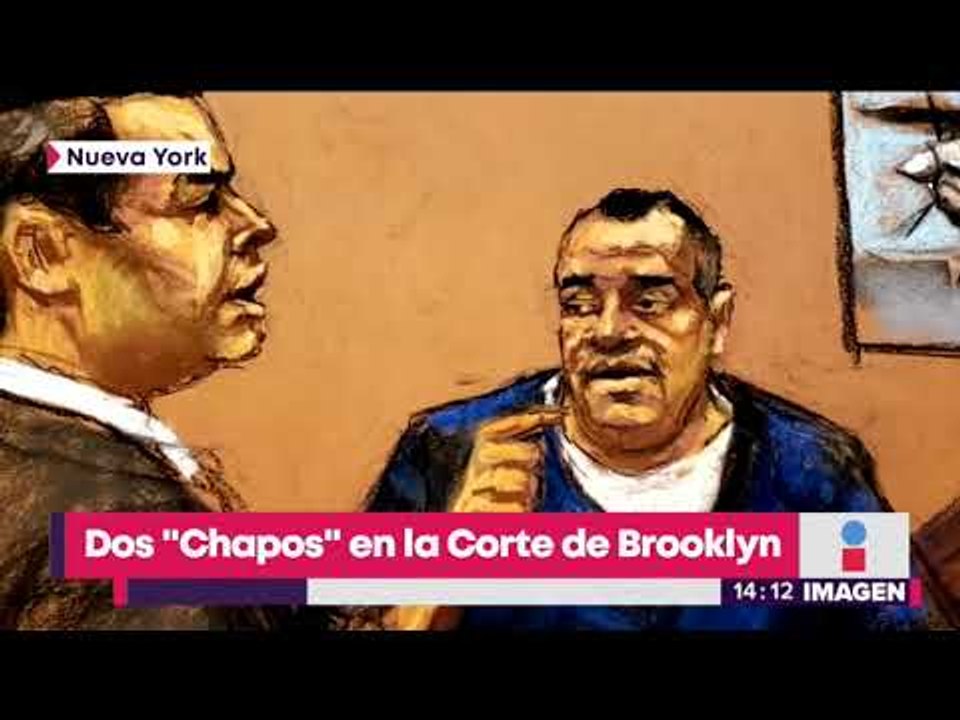 ¡Aparece otro "Chapo" Guzmán en el juicio del Chapo! El actor de NARCOS lo visitó | Yuriria S.