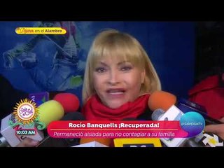 Rocío Banquells fue internada por una fuerte influenza | Sale el Sol