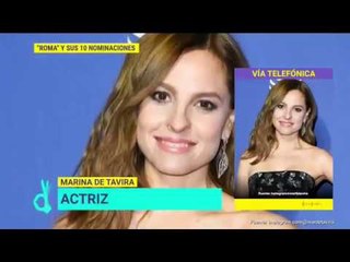 Así reaccionó Marina de Tavira sobre su nominación como mejor actriz de reparto | De Primera Mano