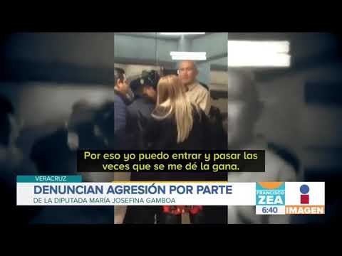 Denuncian agresión por parte de la diputada del PAN en Veracruz | Noticias con Francisco Zea