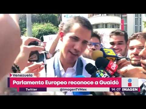 El Parlamento Europeo reconoce a Juan Guaidó como presidente de Venezuela | Noticias con Yuriria
