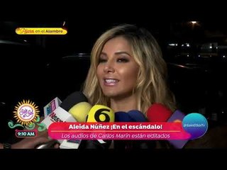 Aleida Núñez asegura que los audios de Carlos Marín son editados | Sale el Sol
