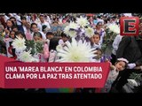 Colombia repudia la violencia en una marcha multitudinaria
