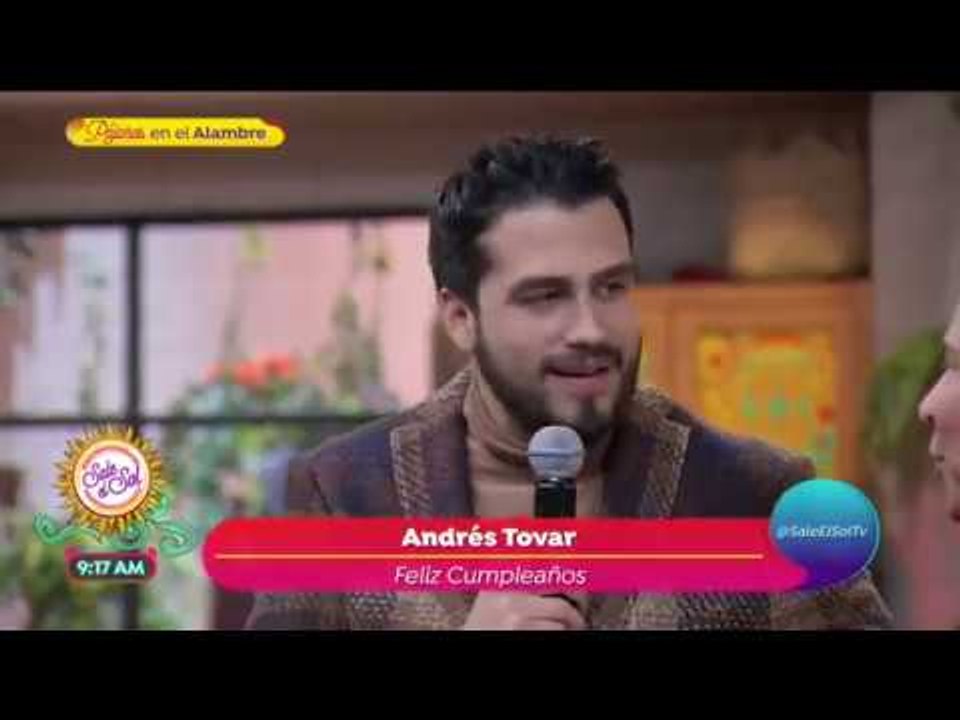 ¡Feliz cumpleaños a nuestro productor Andrés Tovar! | Sale el Sol