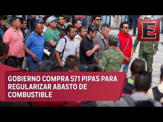Cientos acuden a la convocatoria para operadores de pipa de combustible