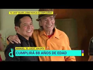 ¿Cómo festeja su cumpleaños "El Loco" Valdés? | De Primera Mano