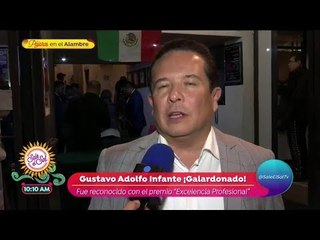 Gustavo Adolfo Infante es galardonado a la "Excelencia Profesional" | Sale el Sol