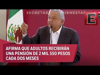 López Obrador entrega apoyos en Acambay, Edomex