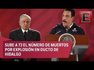 López Obrador actualiza información sobre la explosión en Tlahuelilpan
