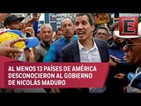 Líder de Parlamento se declara presidente encargado de Venezuela