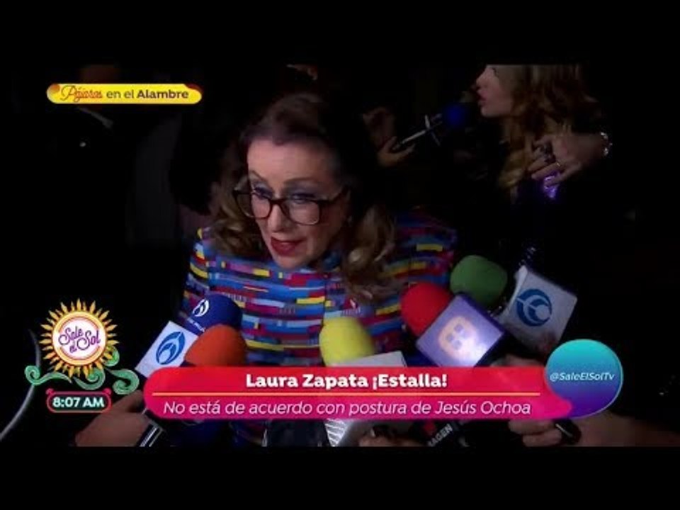 Laura Zapata indignada con Jesús Ochoa por no enviar condolencias | Sale el Sol