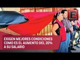 Miles de empleados de maquiladoras en Matamoros se van a huelga
