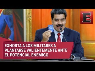 Maduro dice que su Gobierno está preparado ante cualquier conflicto armado
