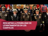 Jefes militares venezolanos ratifican respaldo a Maduro