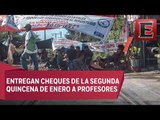 Bloqueos de la CNTE en Michoacán estarían por concluir