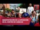 Manifestación en Caracas en apoyo a líder opositor, Juan Guaidó