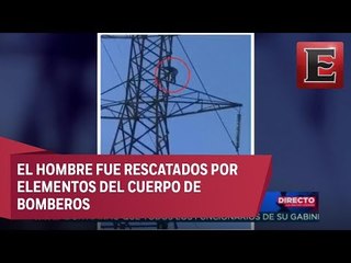 Imagen de Impacto: Hombre amenaza con suicidarse en Iztapalapa