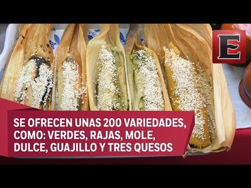 Feria del Tamal en Iztapalapa para consentir el paladar