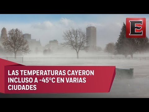 El norte de EU se congela con ola de frío polar